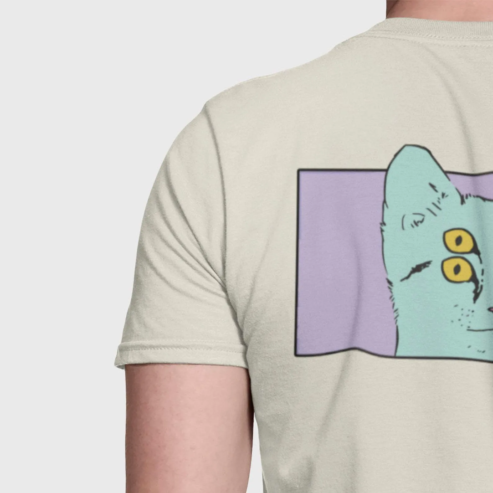 Four Eyed Cat Pocket Tee