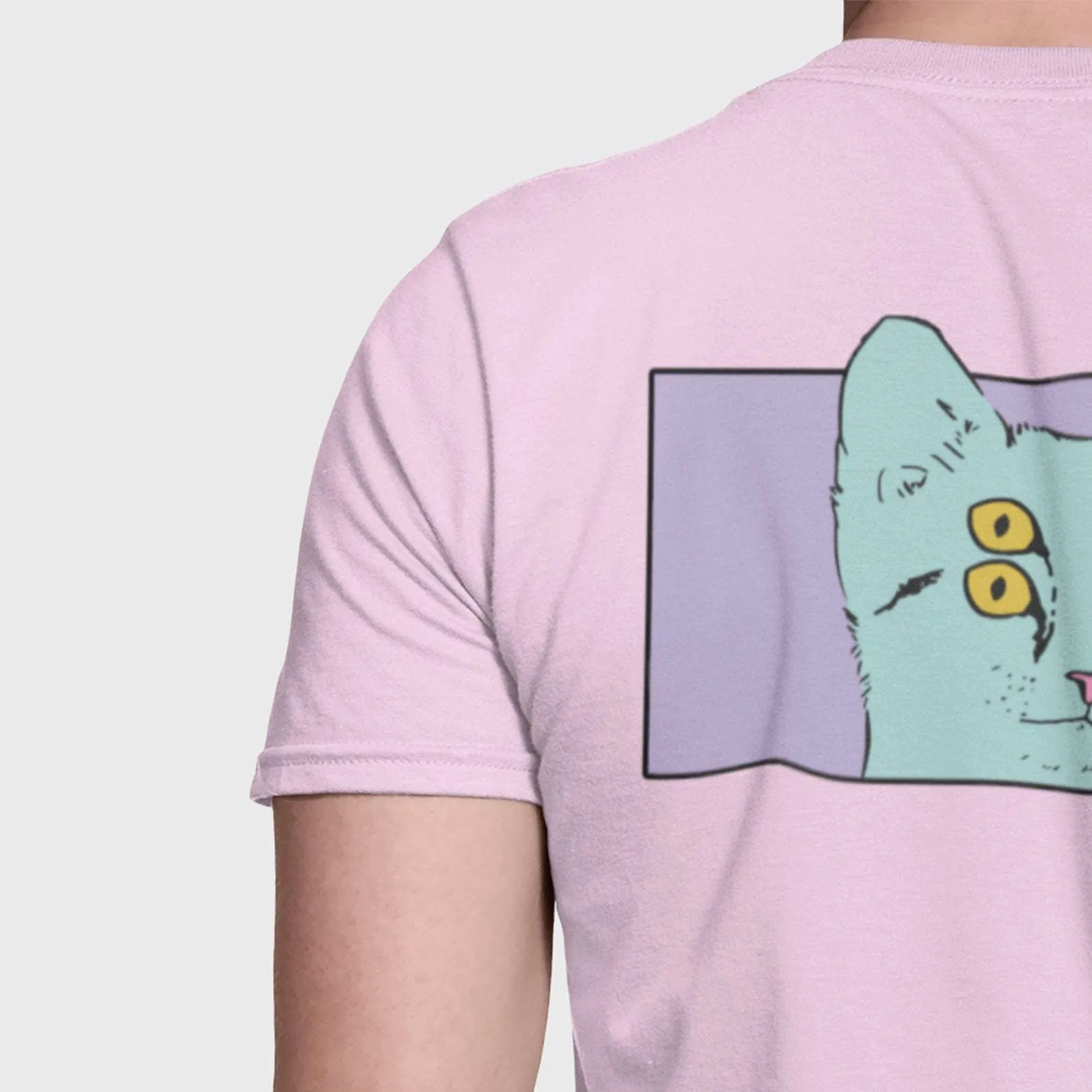 Four Eyed Cat Pocket Tee