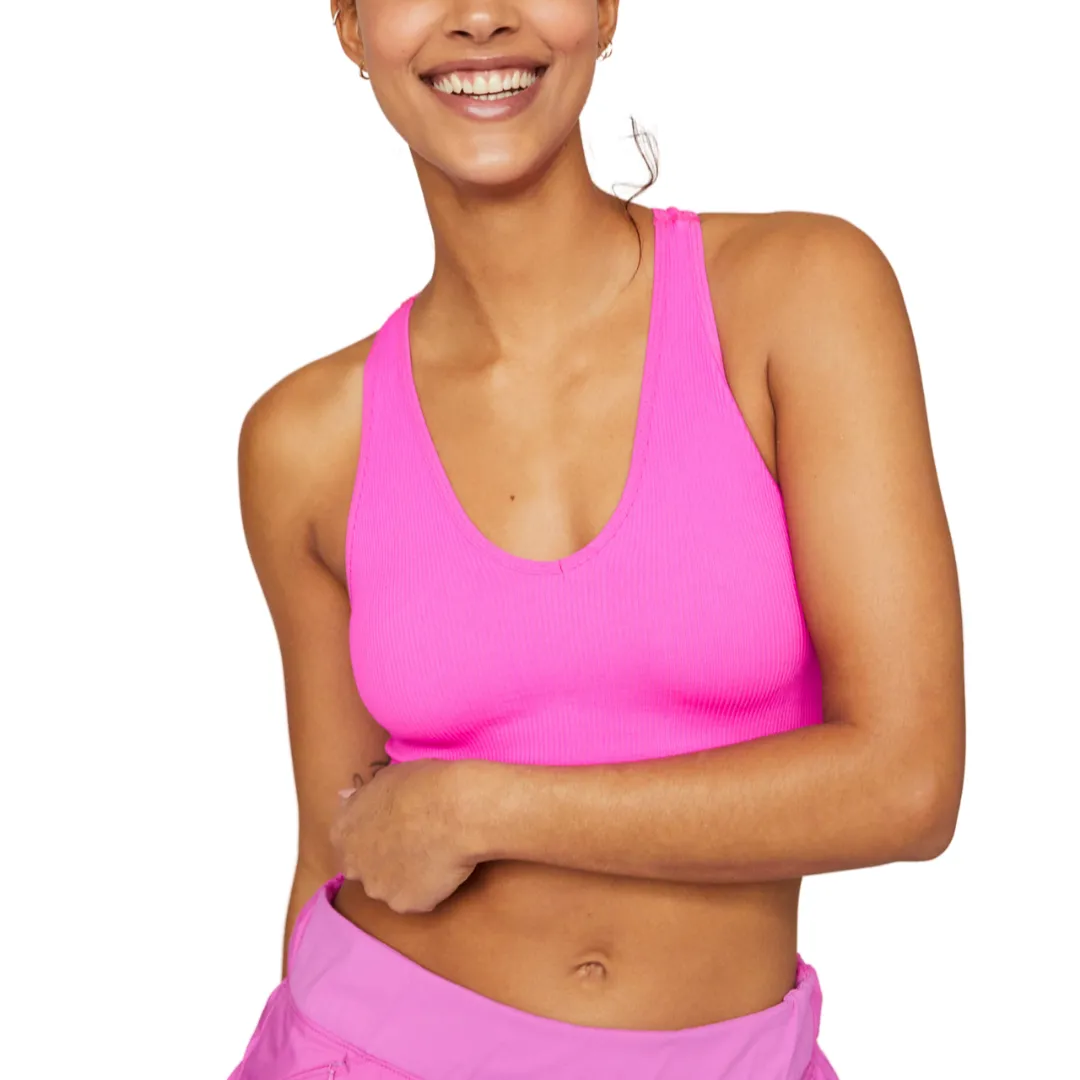 Free Throw Compression Top - Magenta