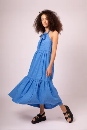 FREYA MAXI DRESS BLUE