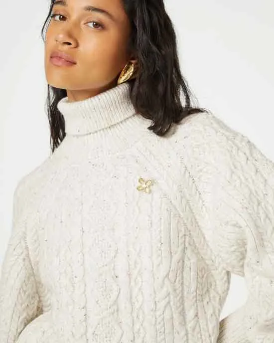 Gabi Pullover Oatmeal Melange