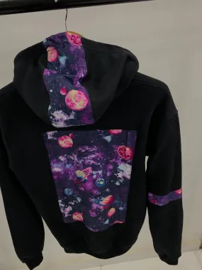 Galaxy Black Hoodie Tracksuit