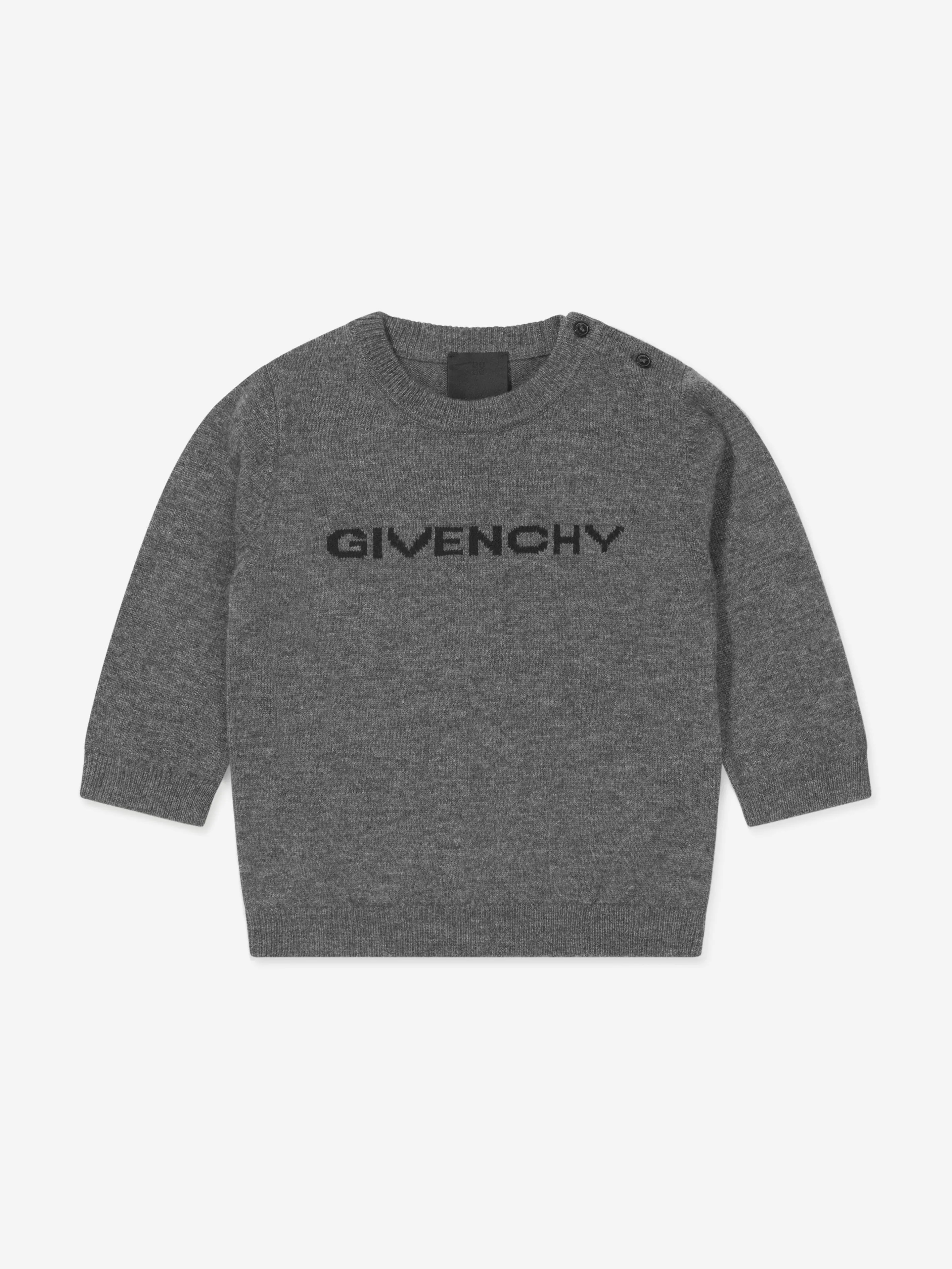 Givenchy Baby Boys Knitted Logo Jumper