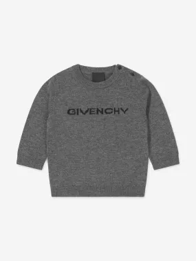 Givenchy Baby Boys Knitted Logo Jumper