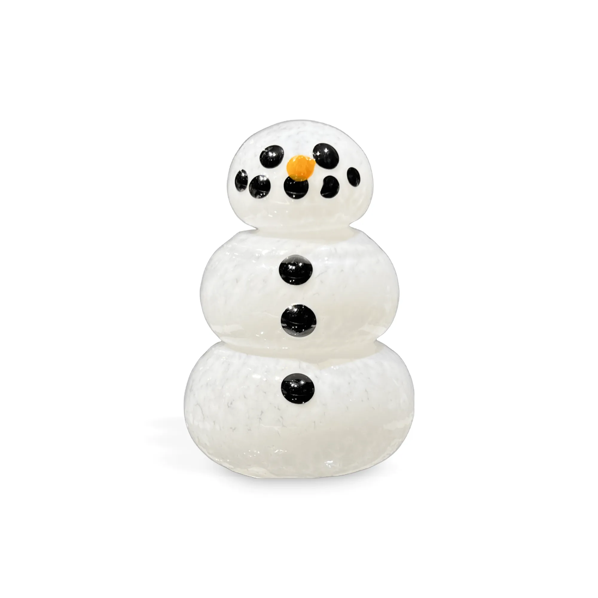 Glass Snowman