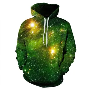 Green Universe 3D Sweatshirt Hoody