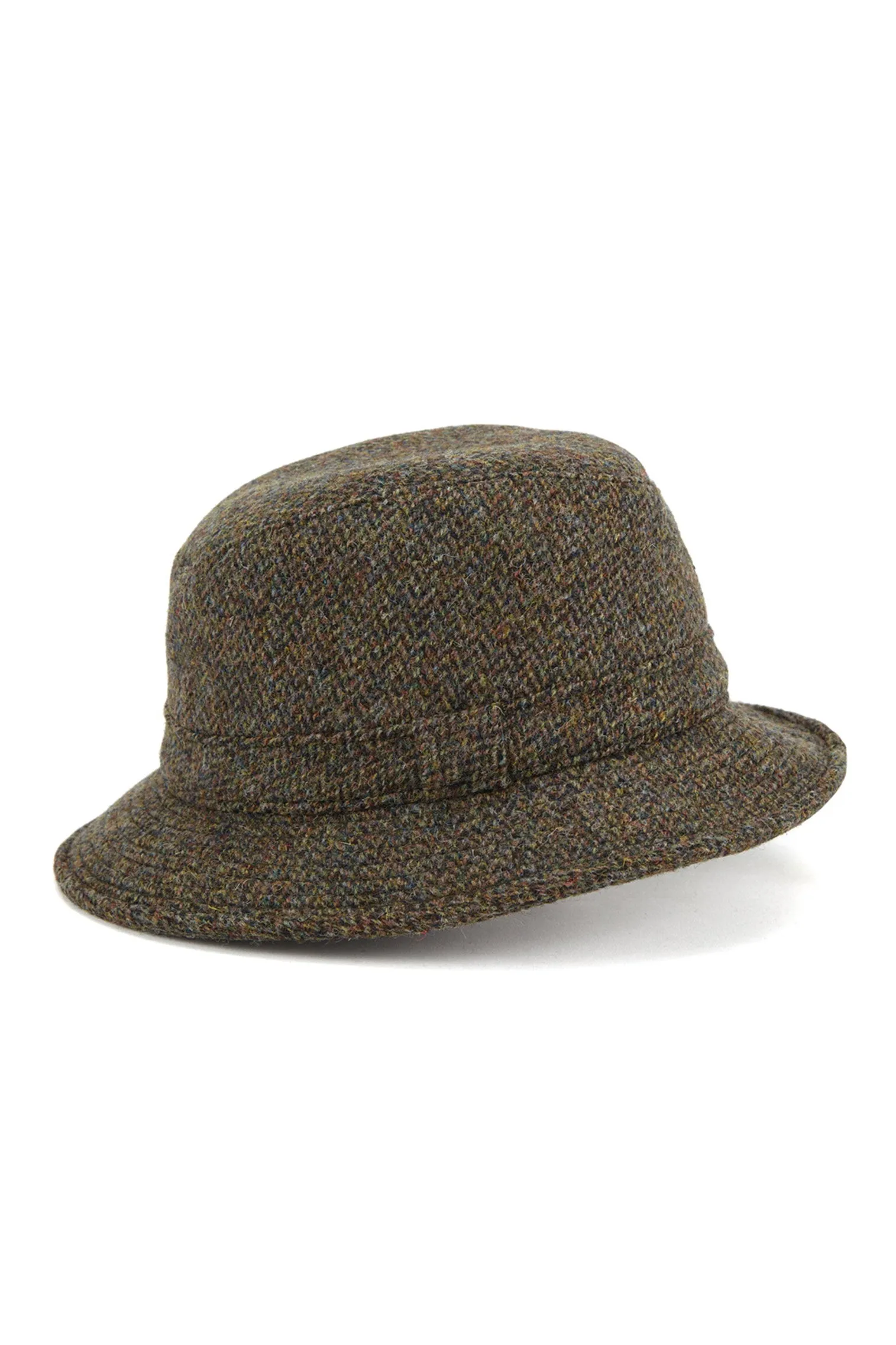 Grouse Tweed Rollable Hat