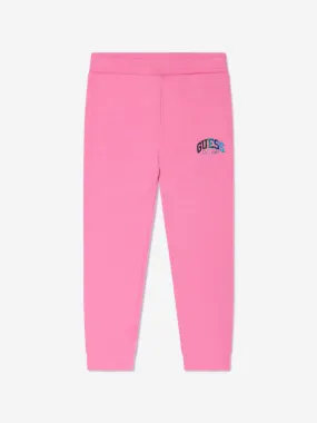 Guess Girls Logo Joggers in Pink