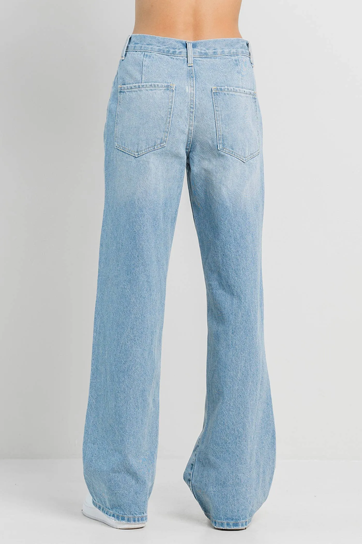 High Rise Straight Jean