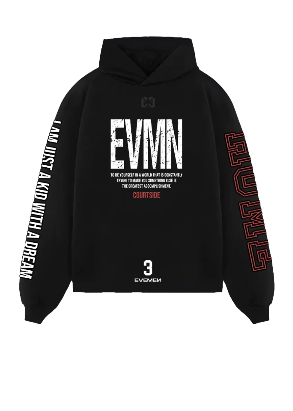 HOME HOODIE - BLACK