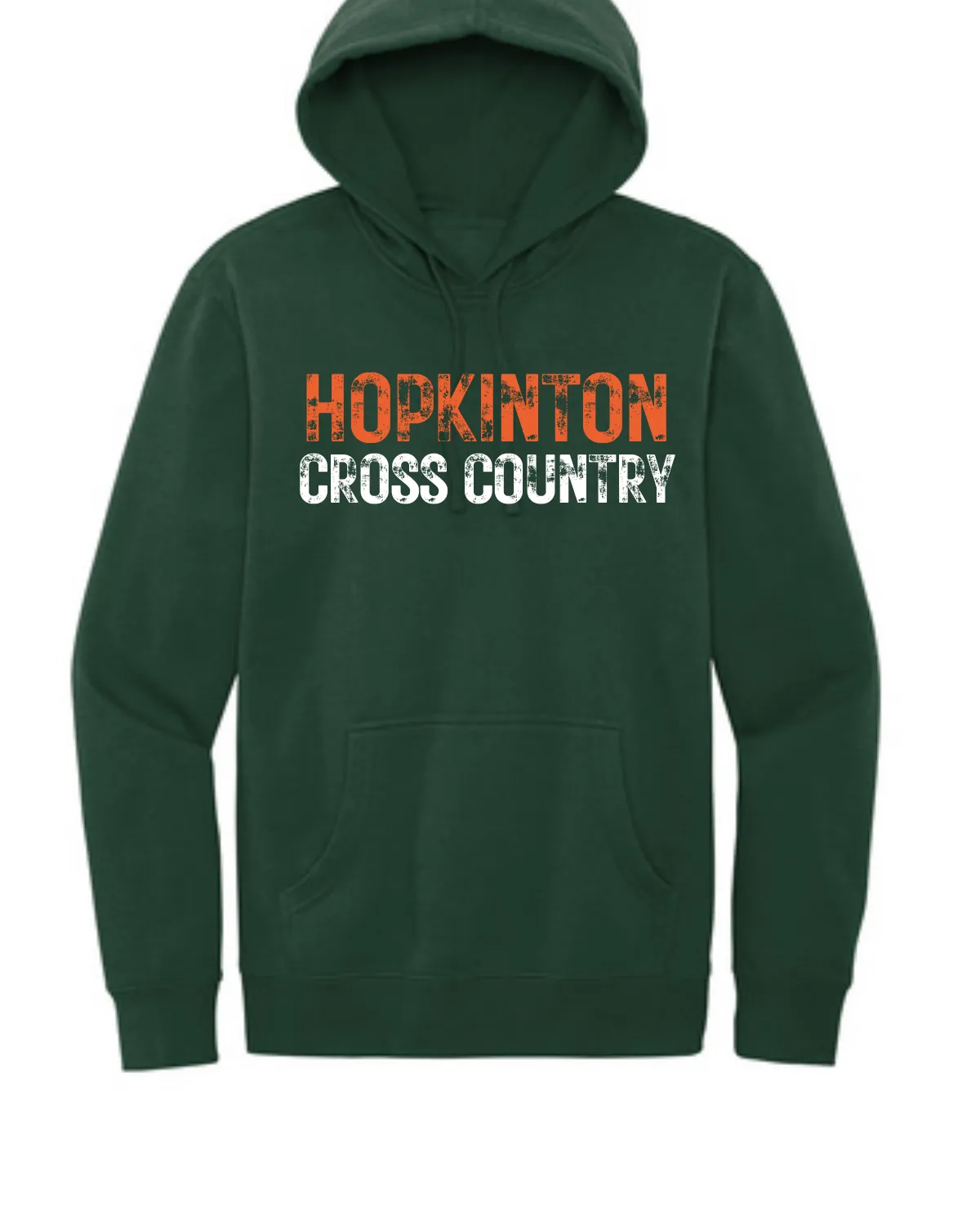 Hopkinton Cross Country VINTAGE Unisex Fleece Hoodie (DT6100)