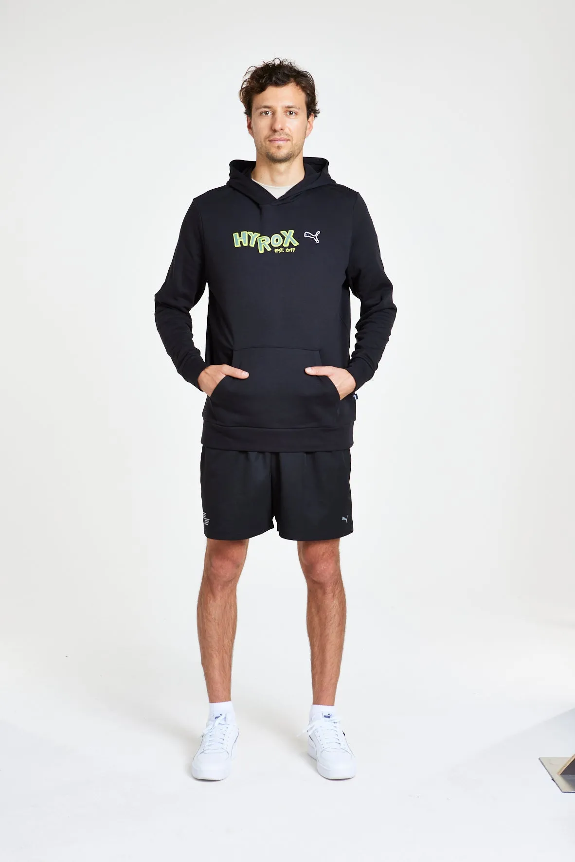 HYROX|PUMA BETTER ESSENTIALS Hoodie - Black