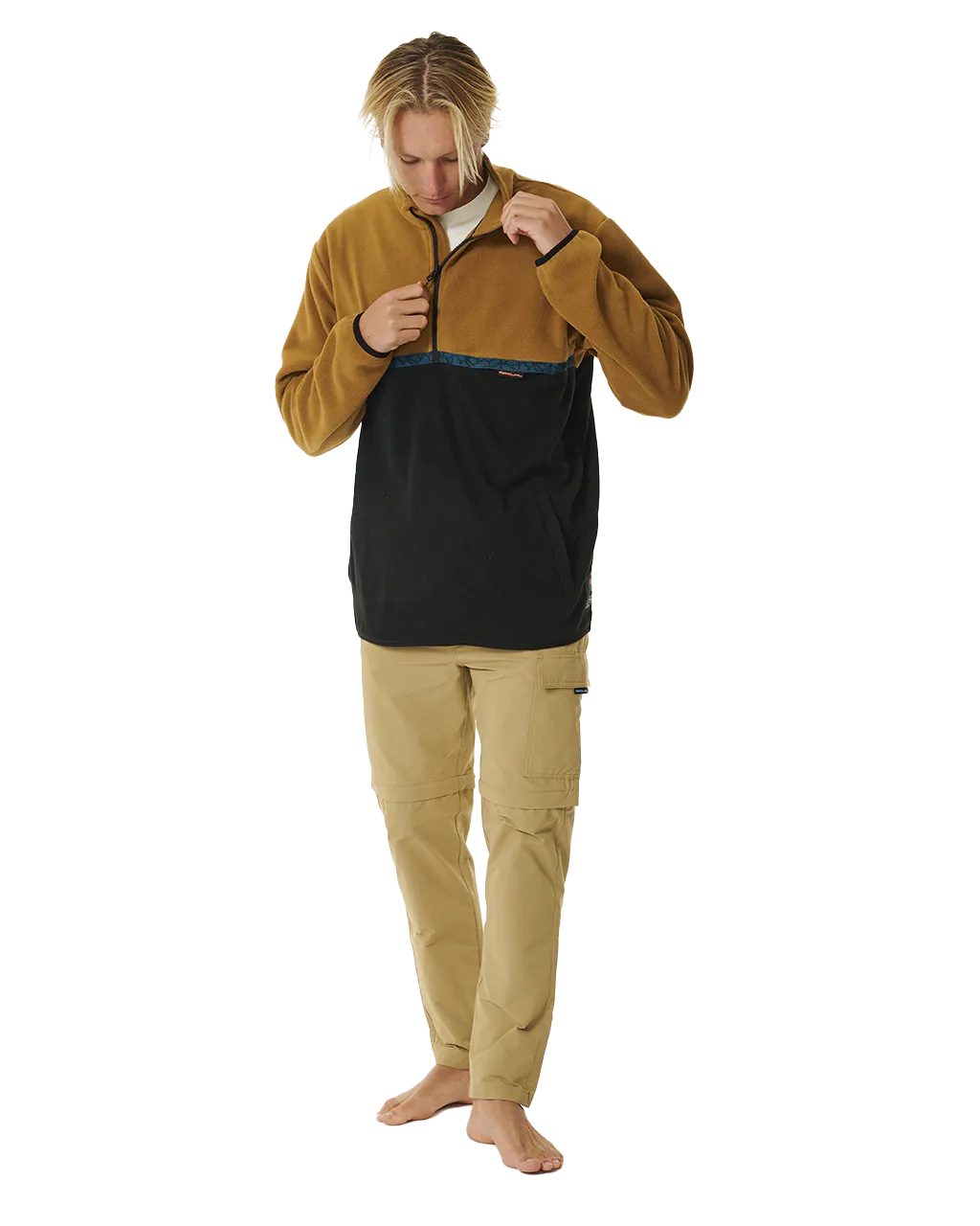 Journey Fleece Jacket in Black