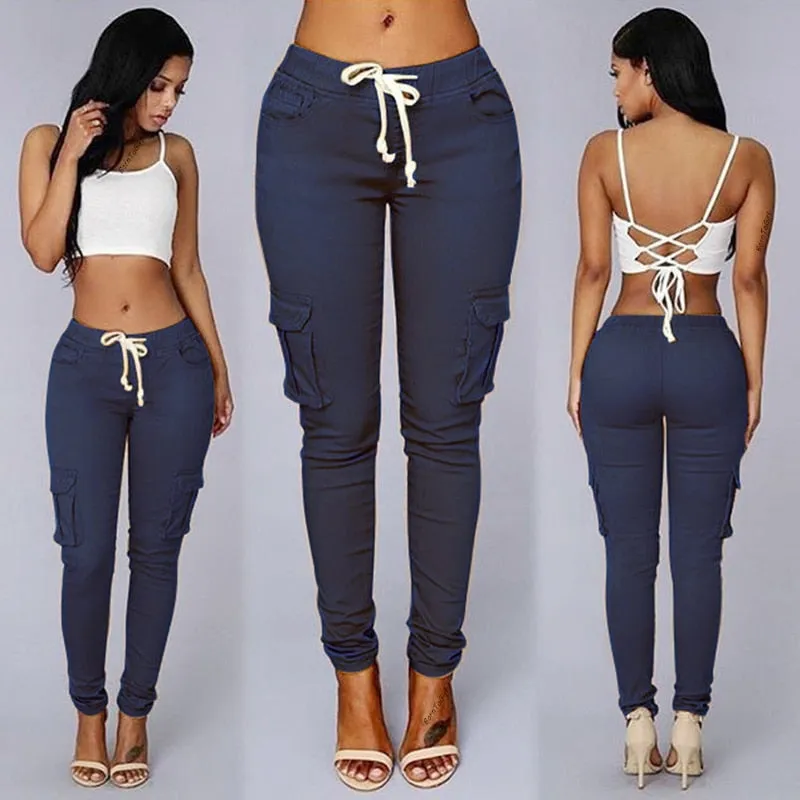 KittenAlarm - Elastic Sexy Skinny Pencil Jeans For Women Leggings Jeans Woman High Waist Jeans Women's Thin-Section Denim Pants