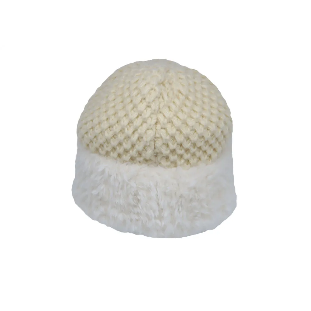 Knitted Ribbed Beanie Hat Basic Plain Solid Watch Cap YZB0134