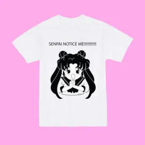 KOKO SENPAI-NOTICE-ME-PRAYING GIRL UNISEX T shirt