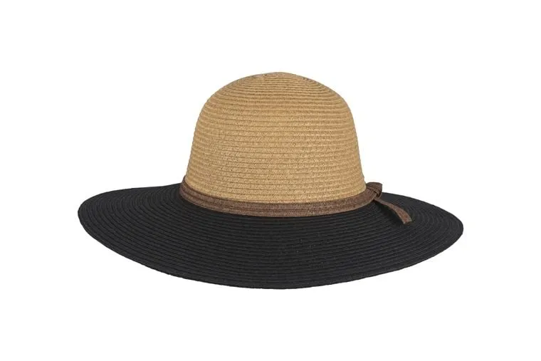 Kooringal Ladies Wide Brim Santa Cruz - Two Tone Tea