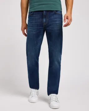 Lee West Relaxed Straight Mens Jeans - Silver Lake