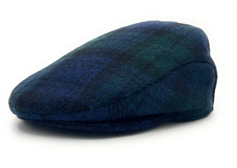 Linney Authentic Tartan Country Cap - Black Watch