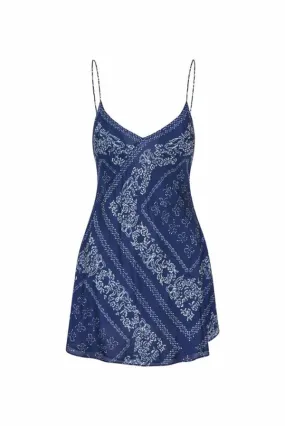 Loveshackfancy Raja Dress in Moonlight Indigo