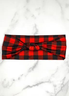 Lumberjack Top Knot Headband