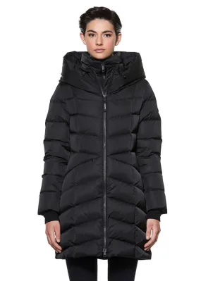 Macha Stylish Puffer Black