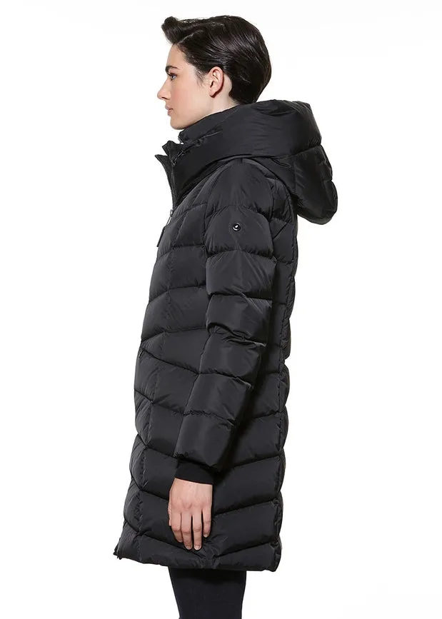 Macha Stylish Puffer Black