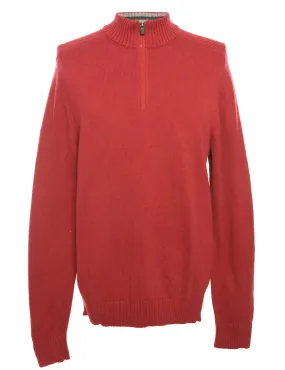 Maroon Eddie Bauer Jumper - M