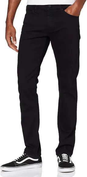 Mavi Jeans Herren YVES Slim Fit, Black Ultra Move