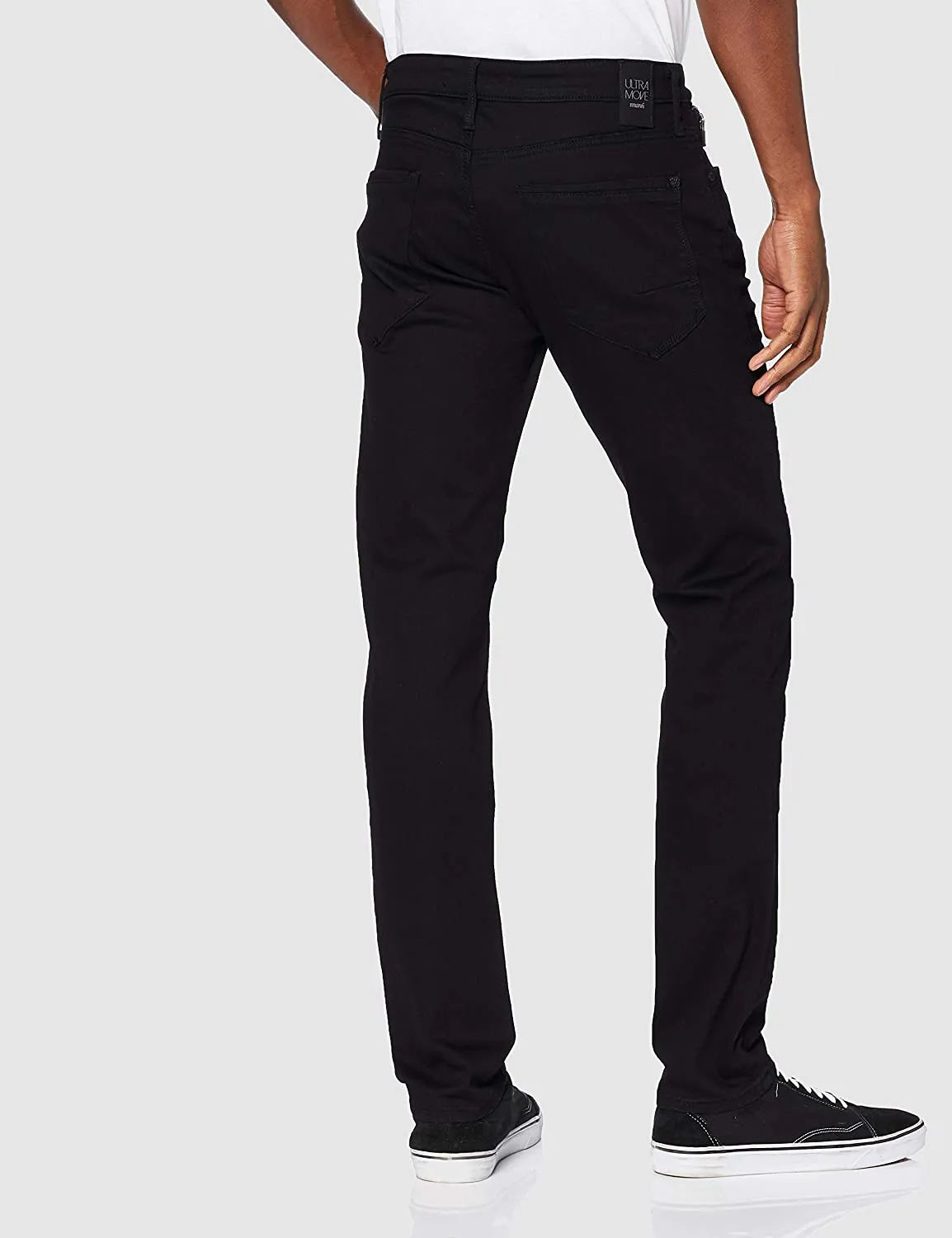 Mavi Jeans Herren YVES Slim Fit, Black Ultra Move