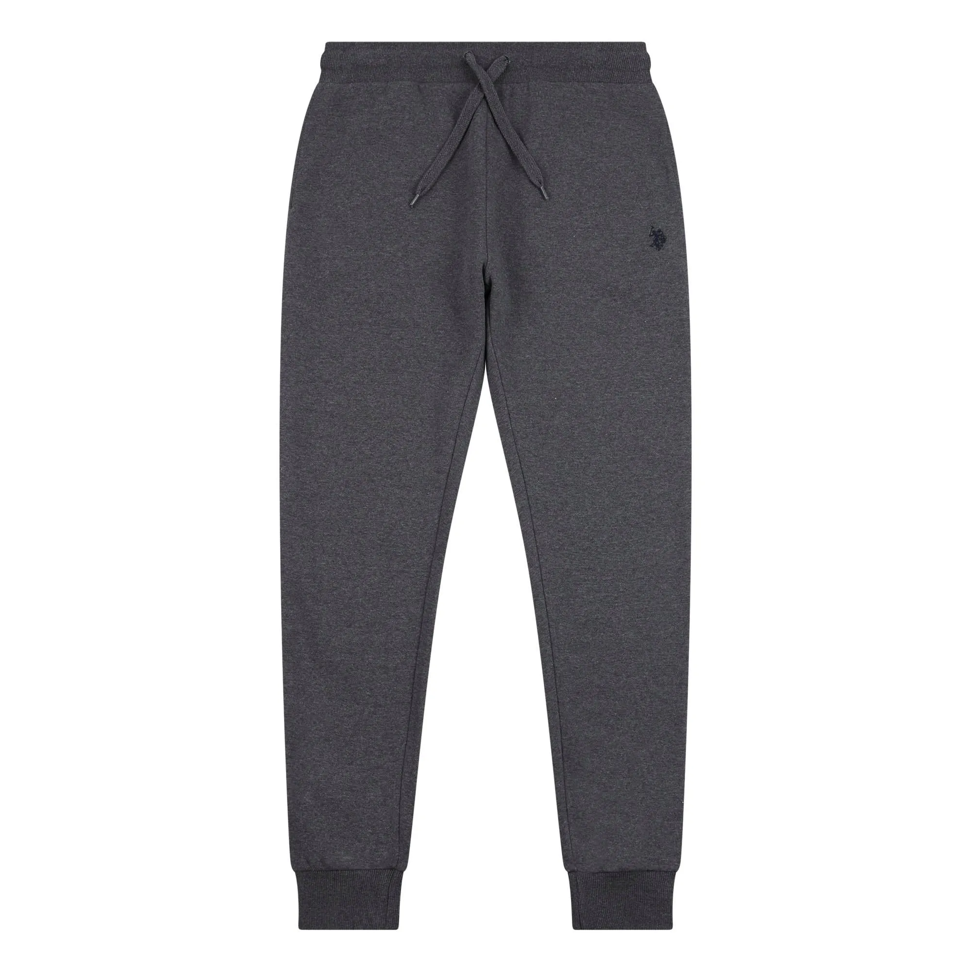 Mens Fleece Joggers in Charcoal Grey Marl