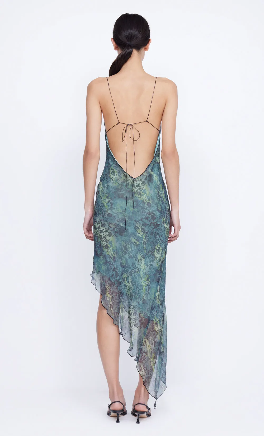 MERISOLE SLIP DRESS - NOUVEAU BLEUE