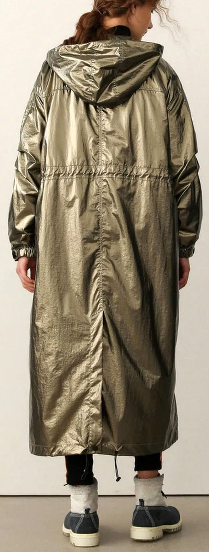 Metallic Reversible Coat