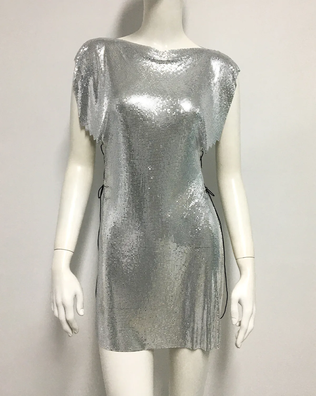 Metallic Sequin Sensation: Spring/Summer Bandage Dress