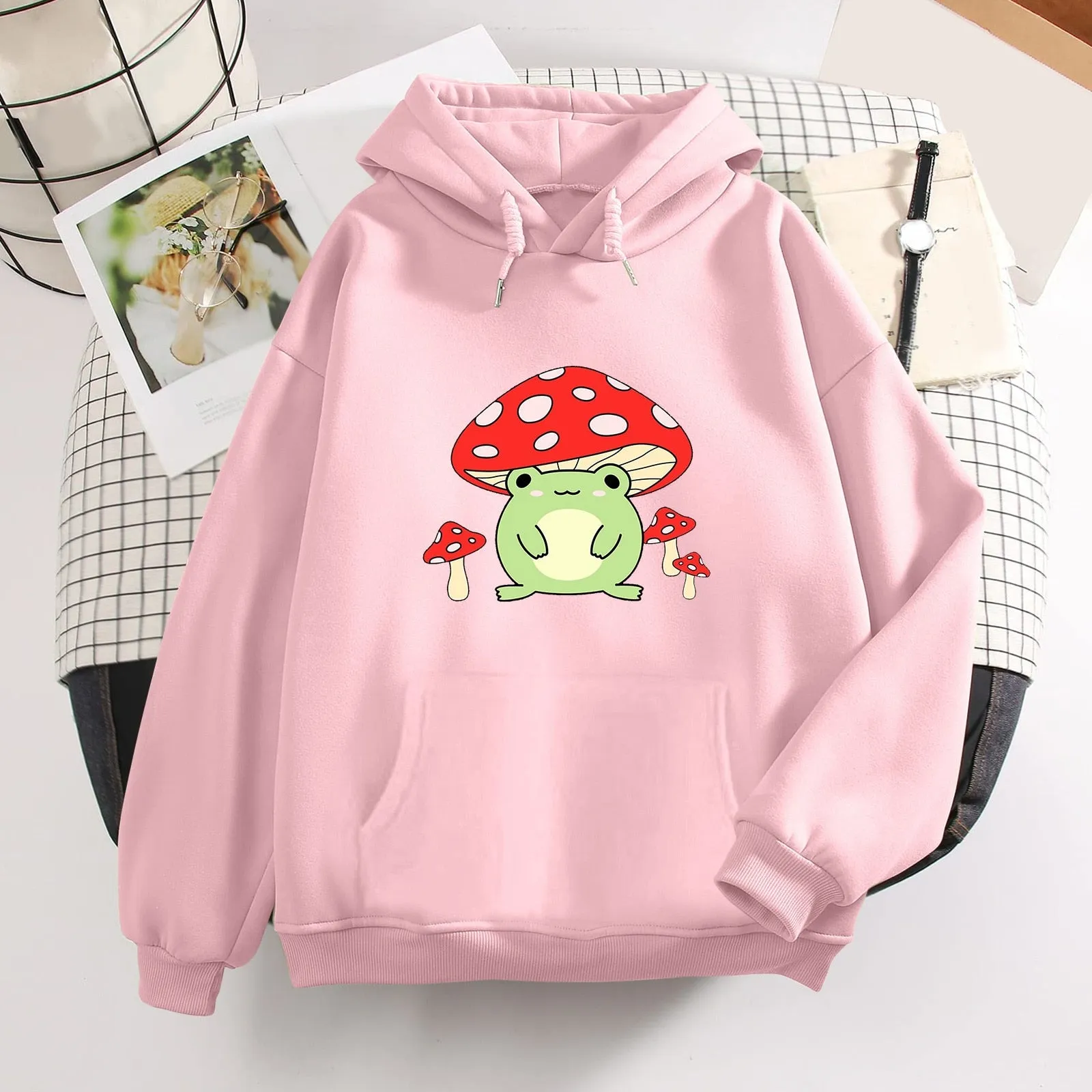 Mushroom Frog Hoodie