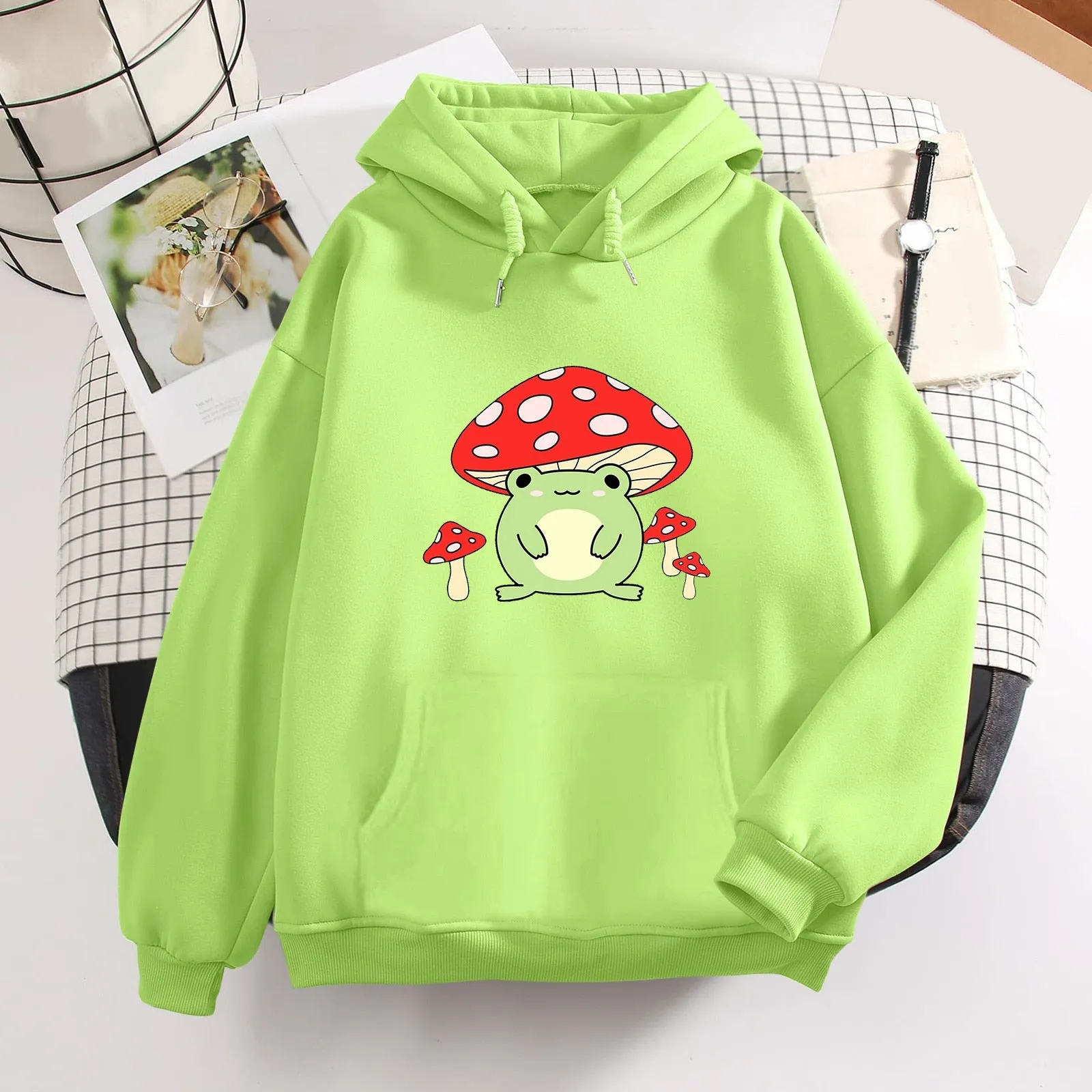 Mushroom Frog Hoodie