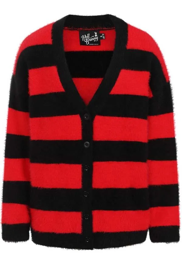 Nevermind [Black/Red] | CARDIGAN