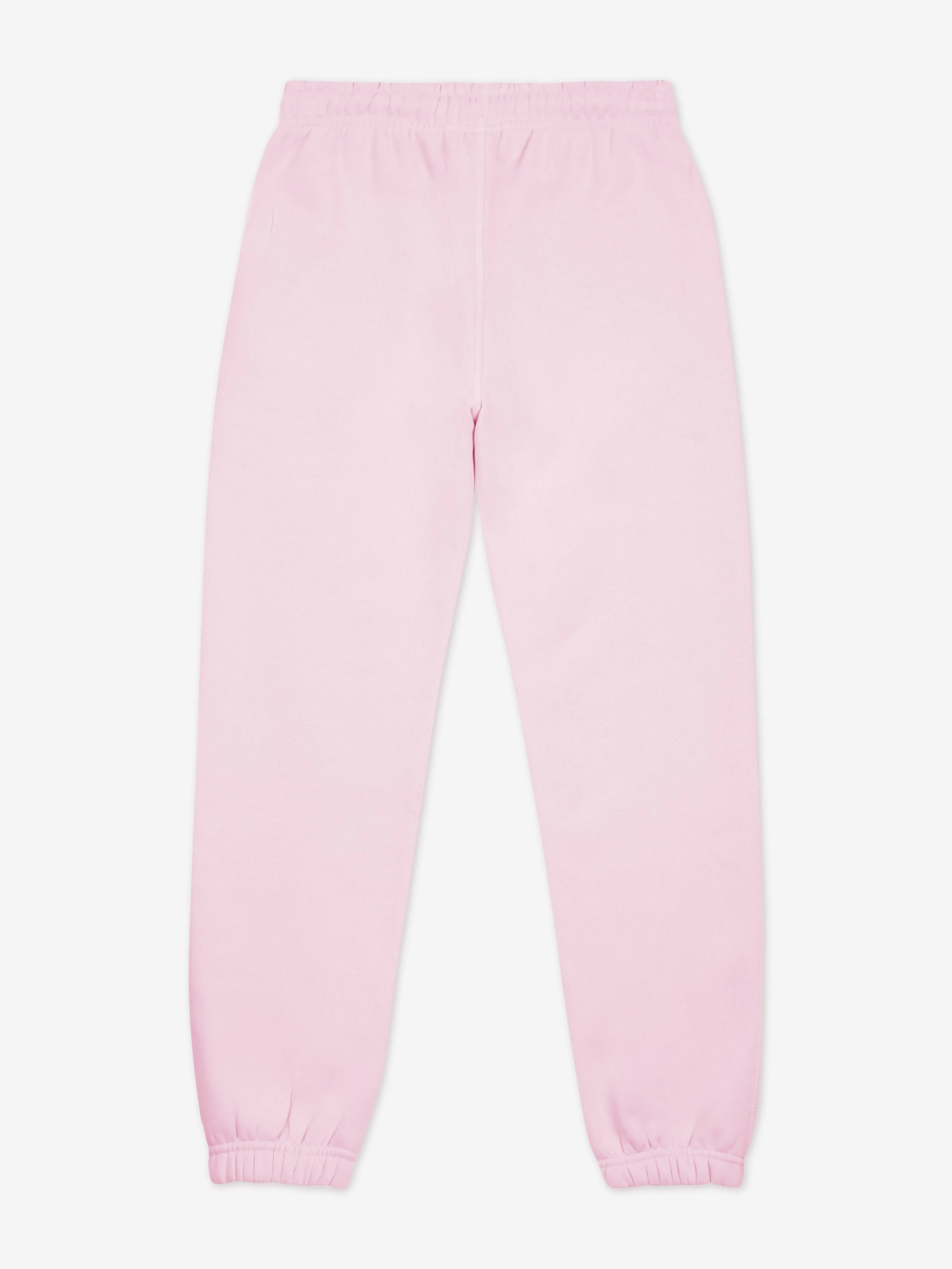 New Balance Girls Brush Back Small Logo Joggers in Pink