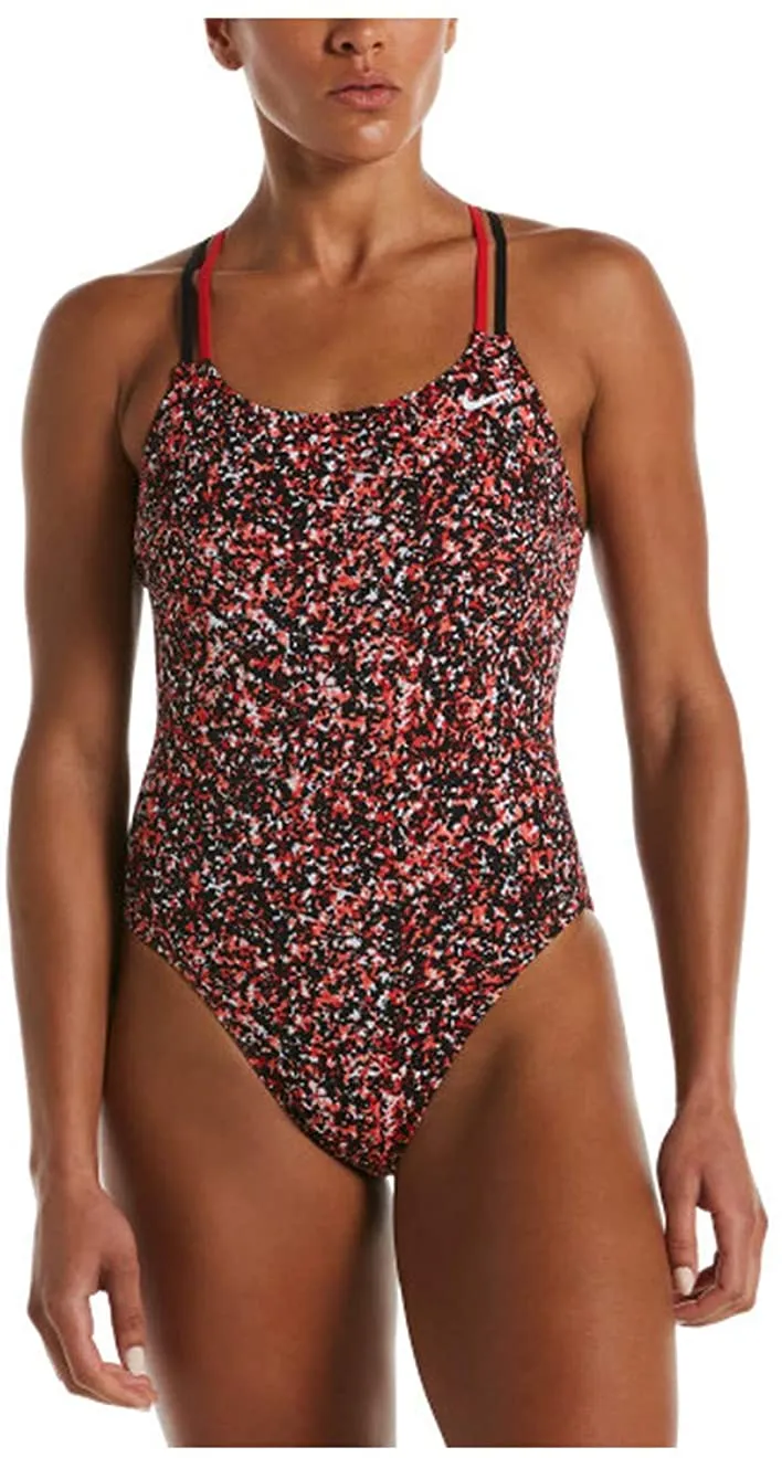 Nike Swim Women's Pixel Party Spiderback One Piece