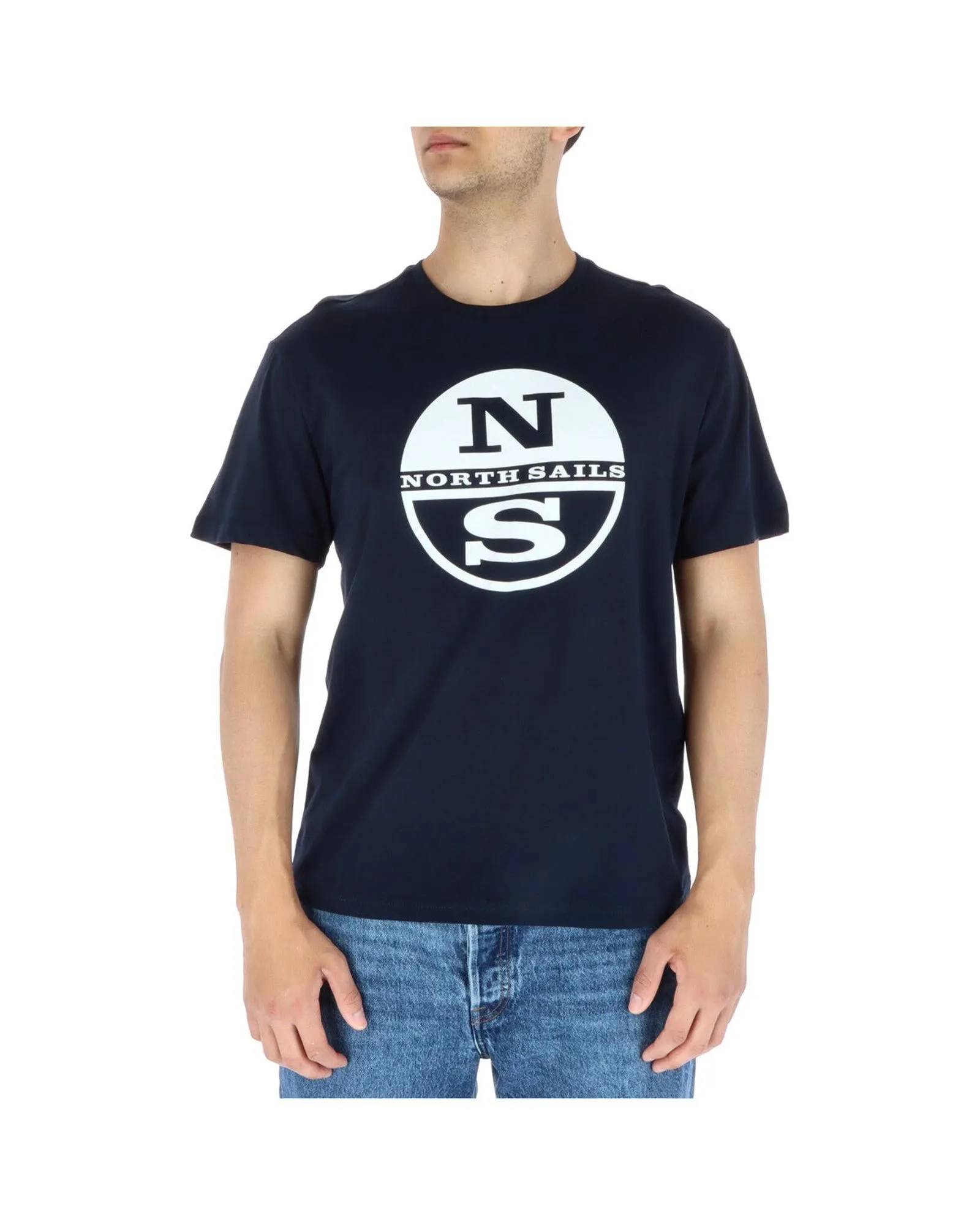 North Sails Mens NS Compass TShirt Navy