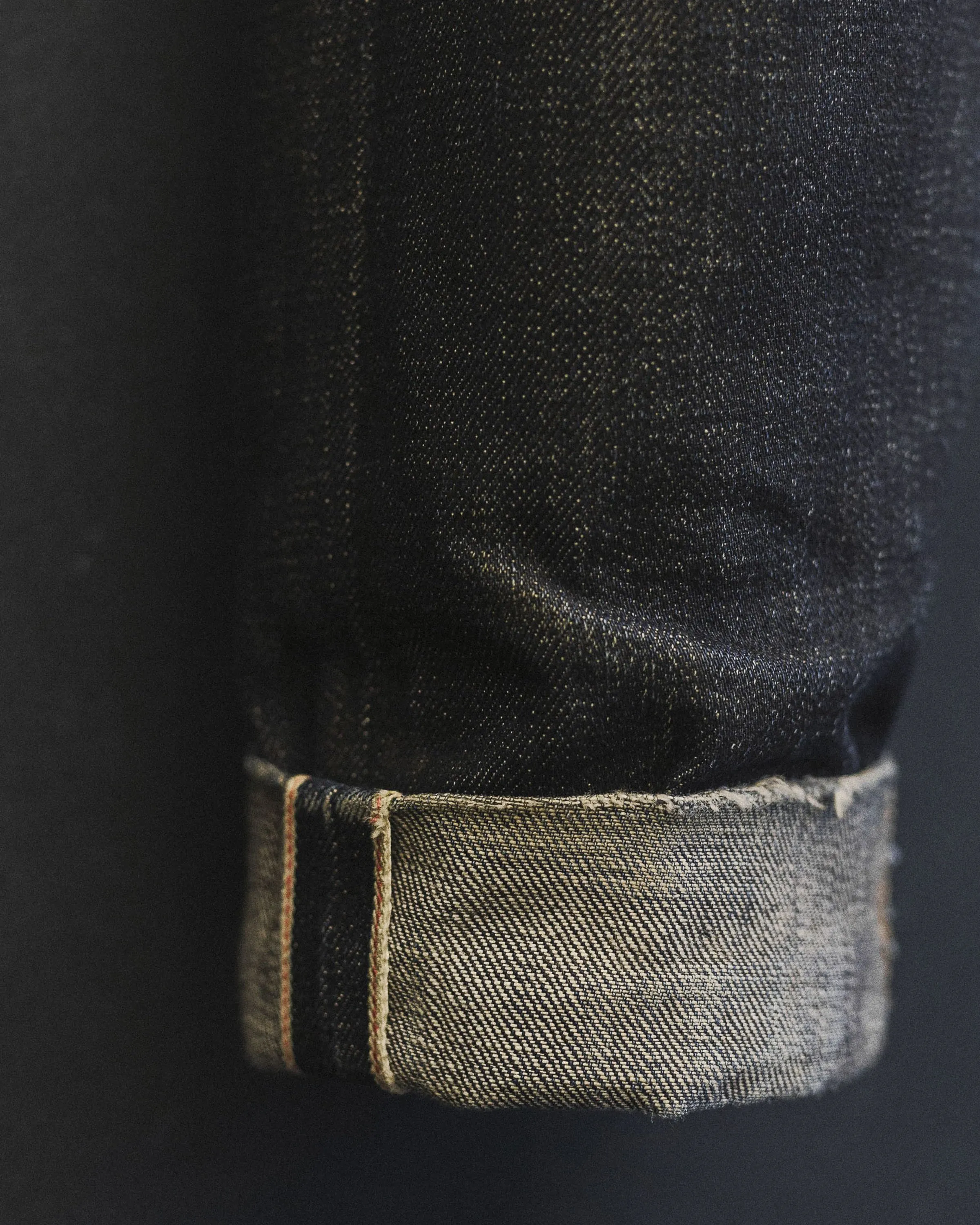 Nudie Steady Eddie II Regular Tapered Mens Jeans - Dry Ace Selvage