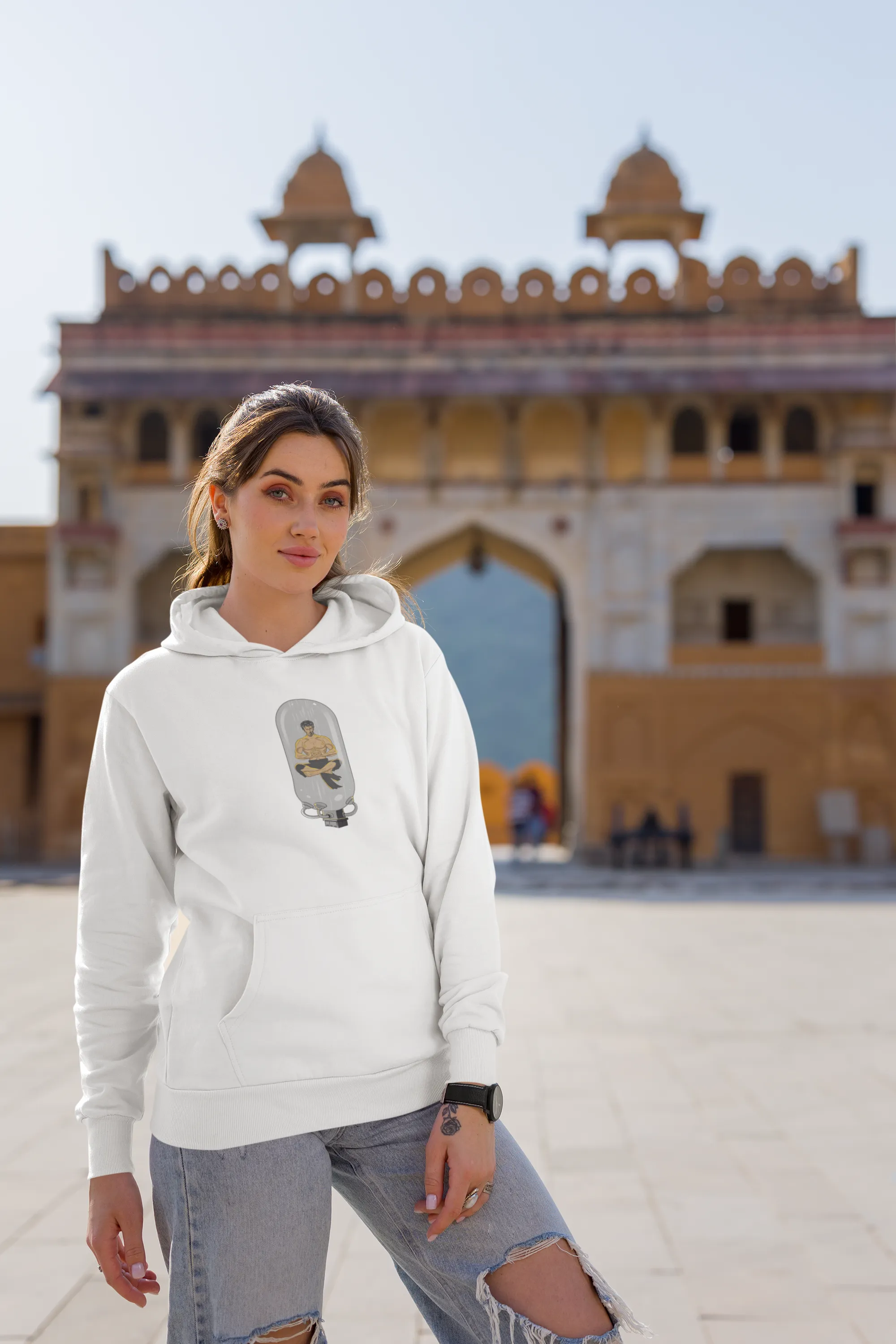 Official Ganapath Tiger Meditation Hoodie