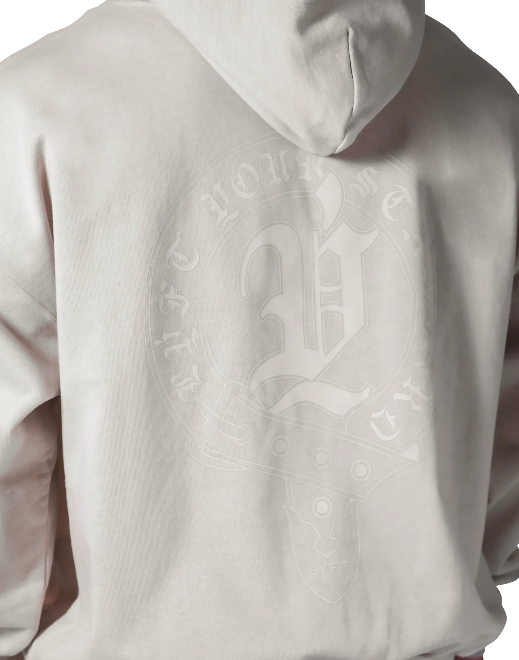 Old English Sweat Hoodie - Ivory