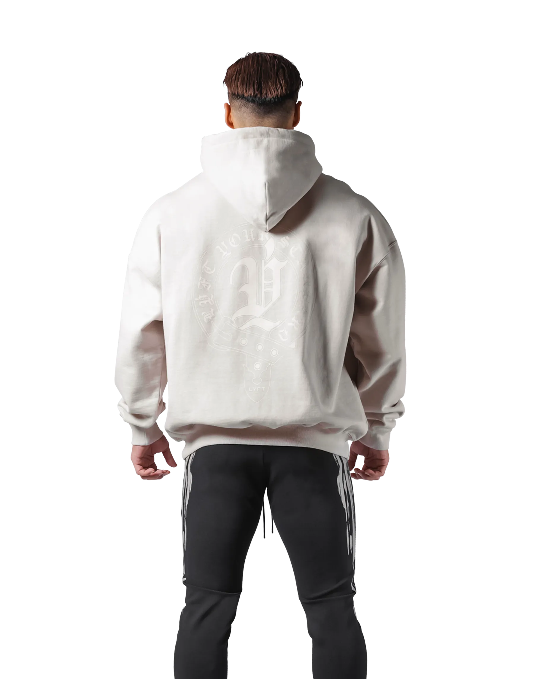 Old English Sweat Hoodie - Ivory