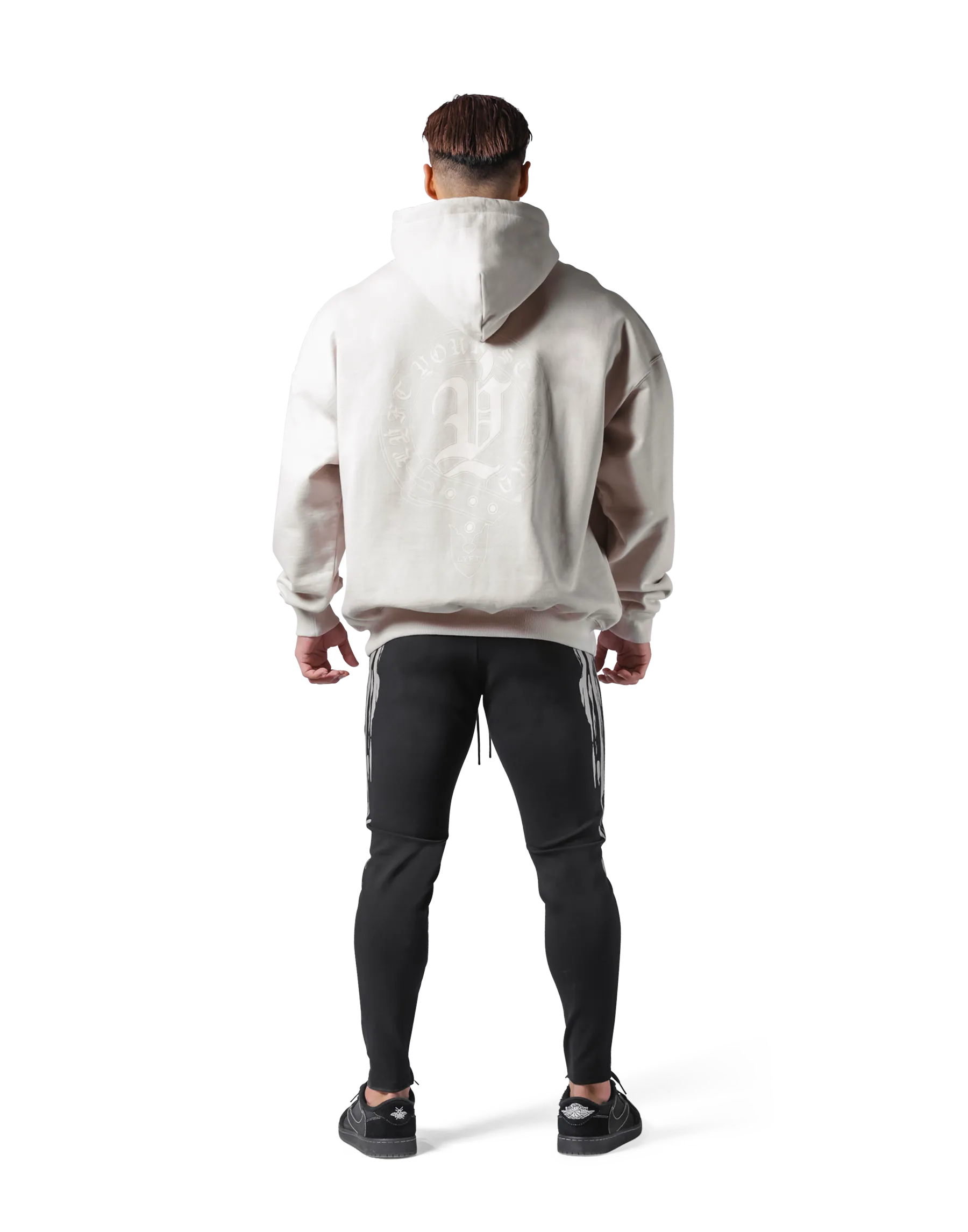 Old English Sweat Hoodie - Ivory