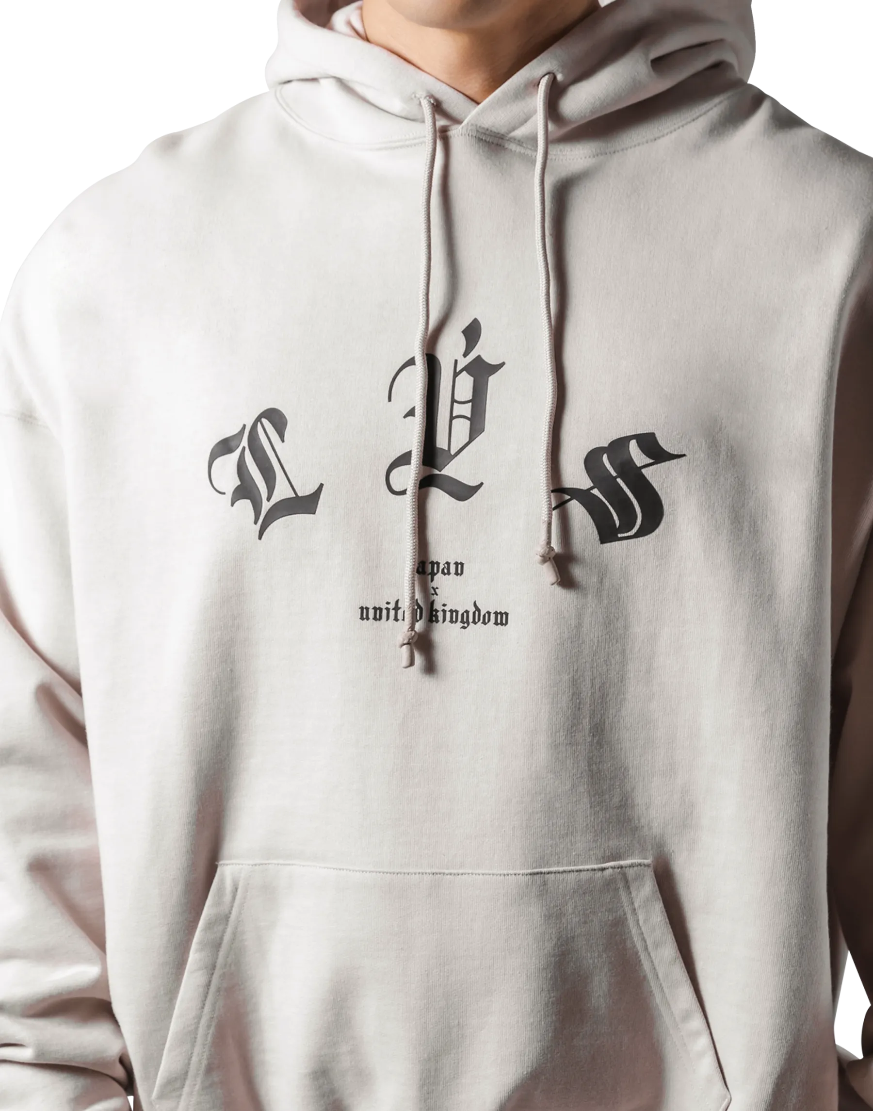 Old English Sweat Hoodie - Ivory