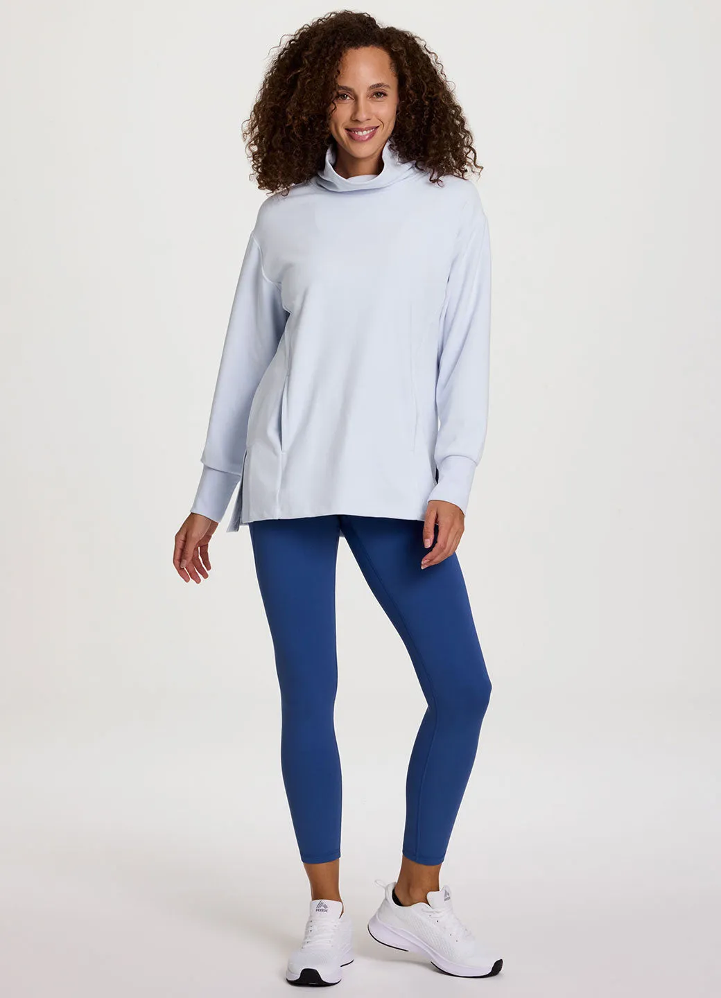 Oliver Relaxed Mock Neck Tunic