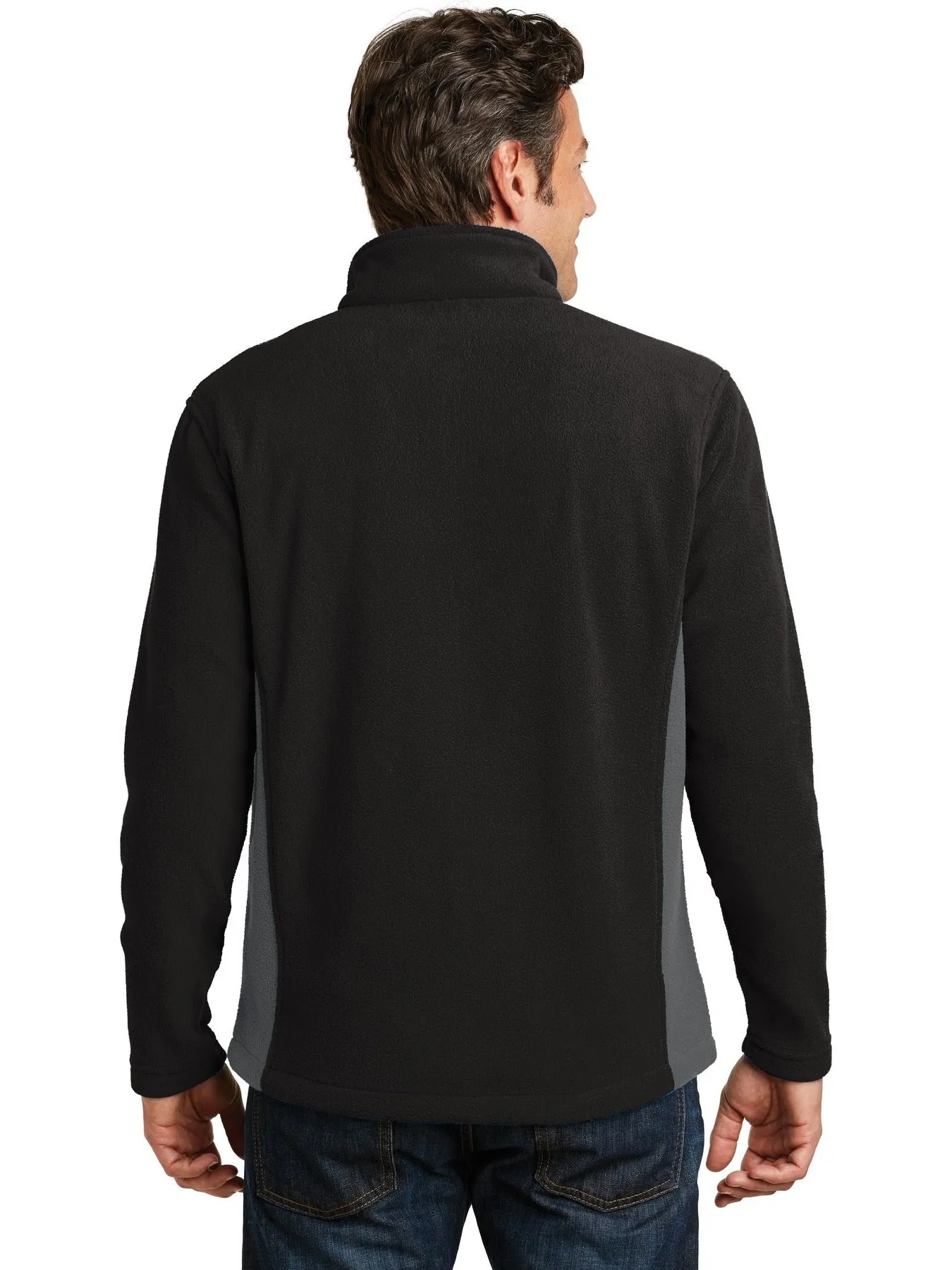 OUTLET-Port Authority Colorblock Value Fleece Jacket