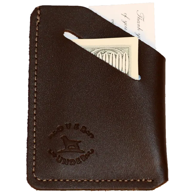 Over Under Minimalist Wallet - Brown