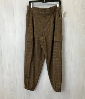 Pants Joggers By A New Day In Brown, Size: 10